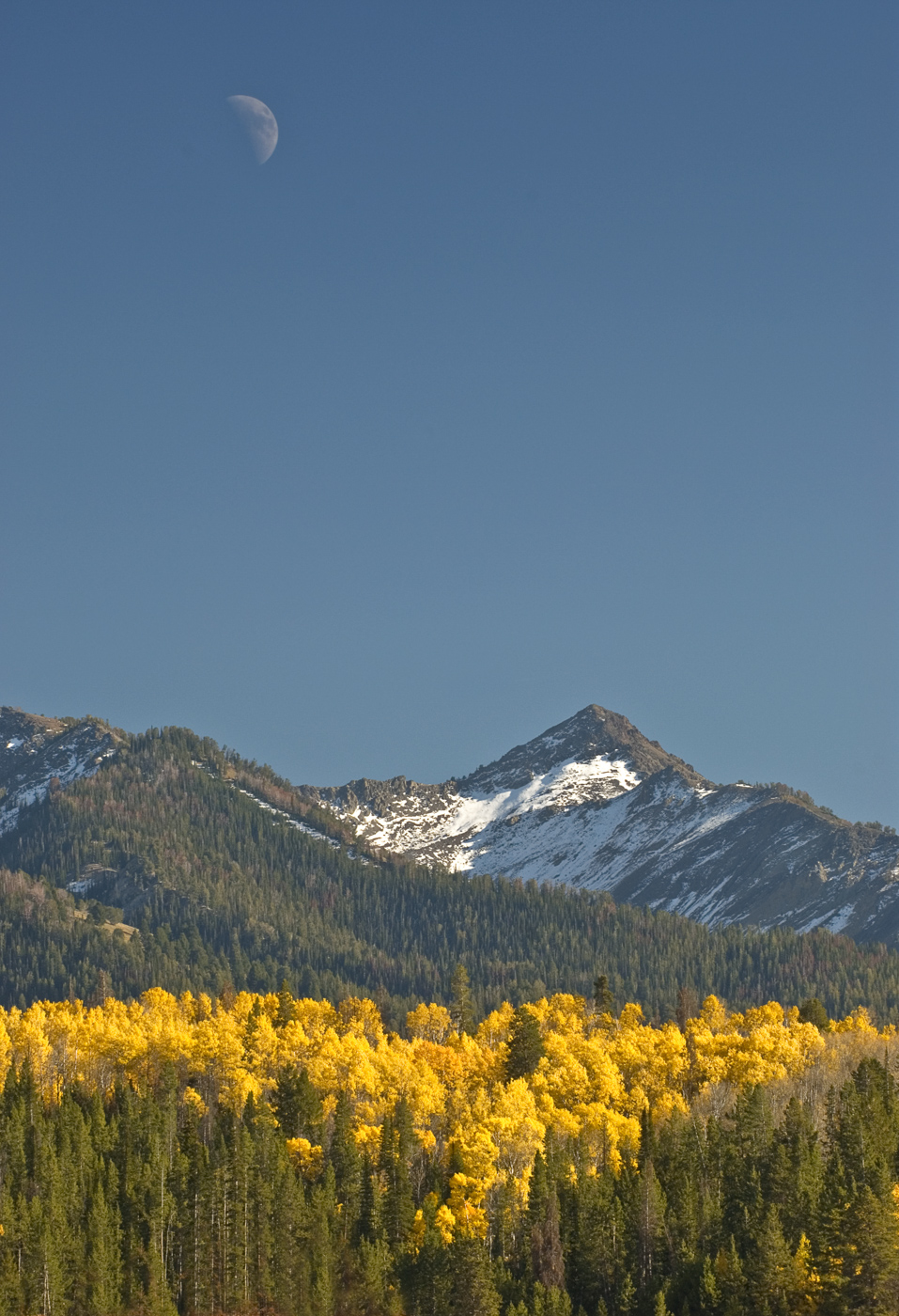 Sawtooth Mtns in fall